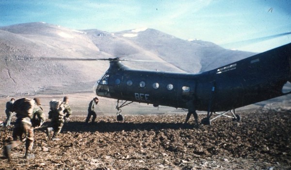 " Octobre 1960 La 2° Compagnie embarque "