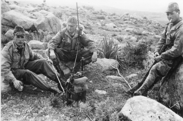 " Opération TOURBILLON Le Groupe de Commandement de BLANC 2, CHINOT (x) AUBISSE "       