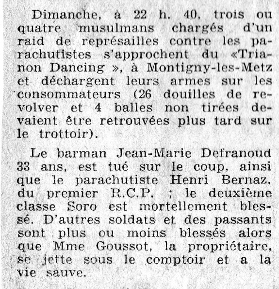 TRIANON DANCING