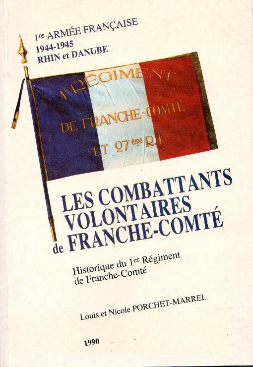 " Nous nous sommes procurés l' Historique du 1° Régiment de FRANCHE COMTE et nous y avons recherché la trace du Sous Lieutenant Roger PHILIPPON . La lecture de ce document nous apprend qu' au moins deux autres Officiers (Bureau Central de Renseignement et d' Action -BCRA - ) le Capitaine RAYNAL et le Lieutenant CHARLES avaient également sauté clandestinement pour rejoindre le 1° Régiment de Franche Comté .