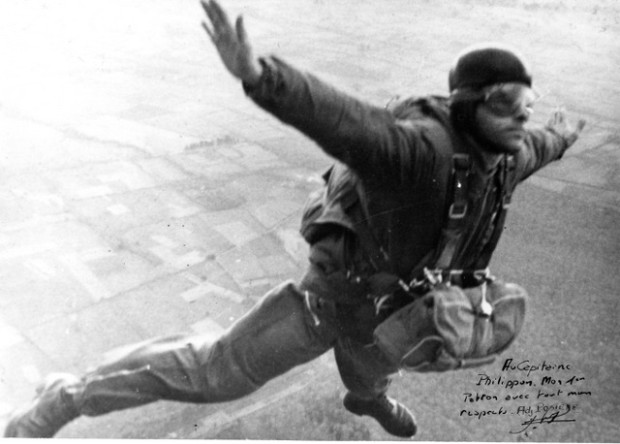 Belle sortie en croix dédiée par l' Adjudant POSIERE à son instructeur le Capitaine PHILIPPON 