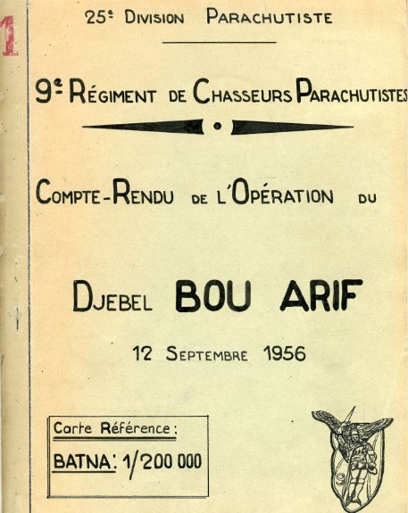 A la suite d'un concours de circonstance extrèmement favorable nous avons mis la main sur les Comptes Rendus d'Opérations du 9° R.C.P. alors que le régiment était commandé par le Lt Colonel BUCHOUD .Fascicule 1/24