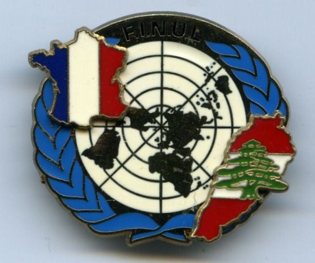  Insigne du Commandement de la FINUL. 