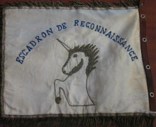 Revers du Fanion de l' ESCADRON