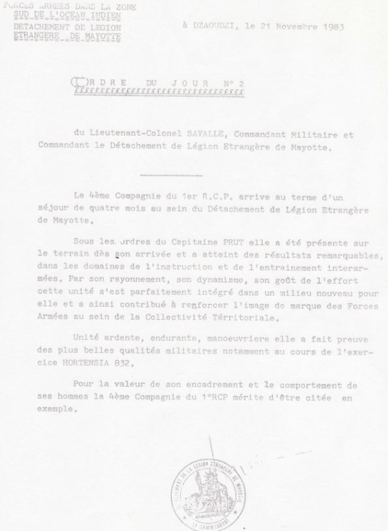 Lettres de félicitation